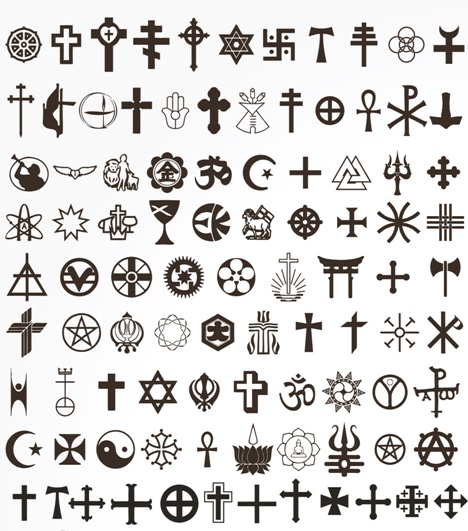 All Religious Symbols Tattoo