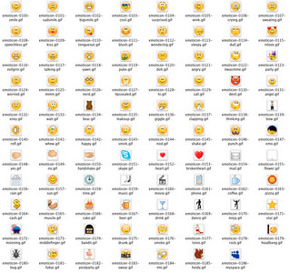 All Skype Emoticons