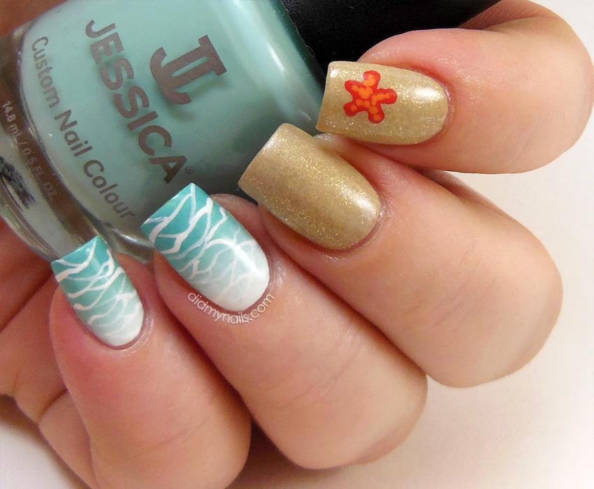 Beach Nail Designs Pinterest