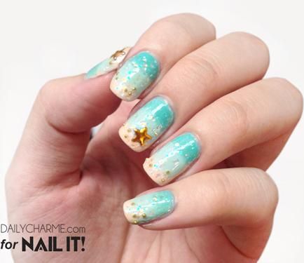 Beach Theme Nail Designs