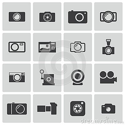 Black Camera Icon Black Camera Icon