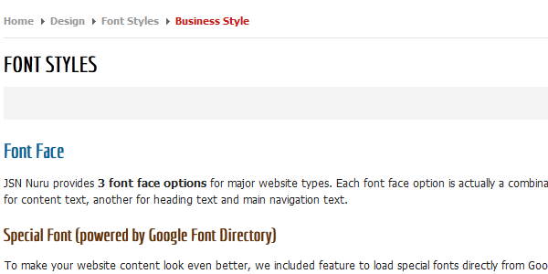 Business Font Styles Business Font Styles