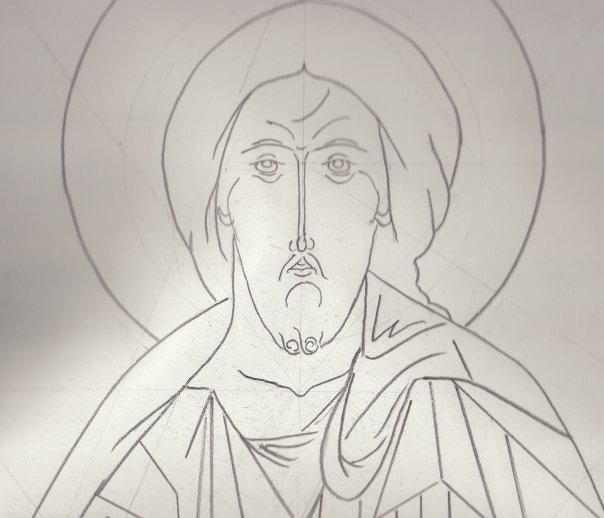Byzantine Icon Pattern Drawings