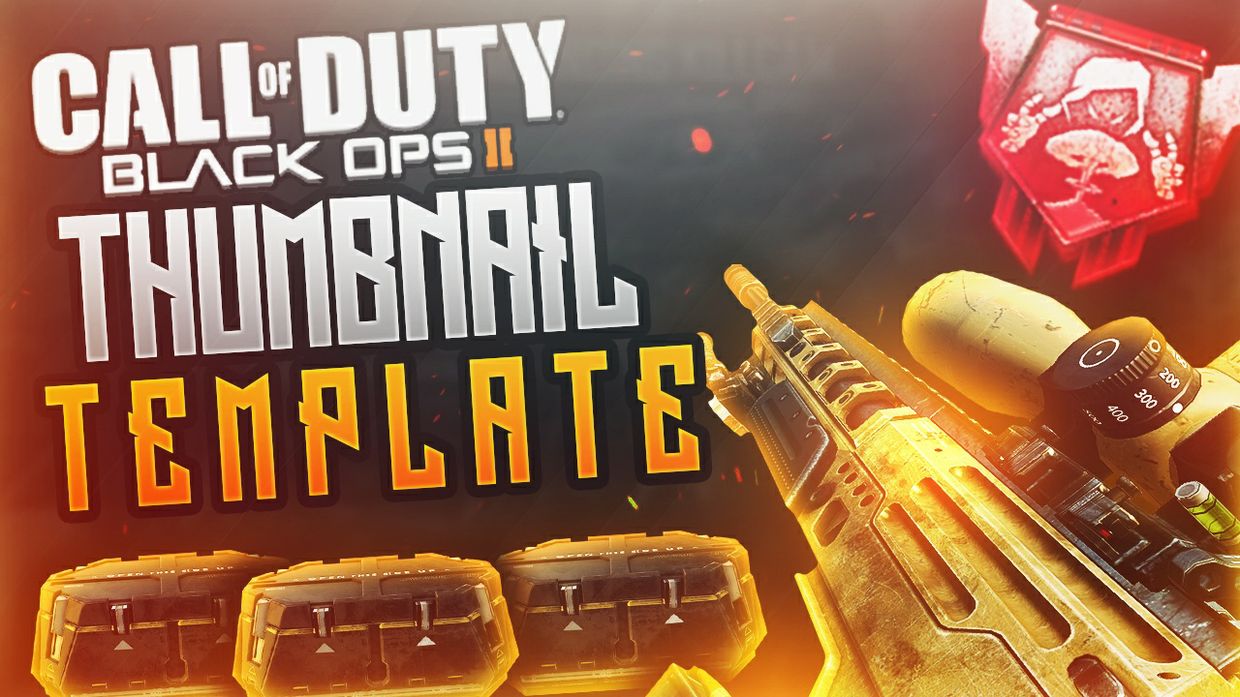 Call of Duty Thumbnail Template