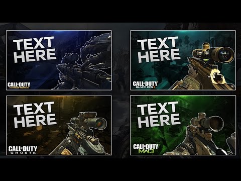 Call of Duty YouTube Thumbnail Template