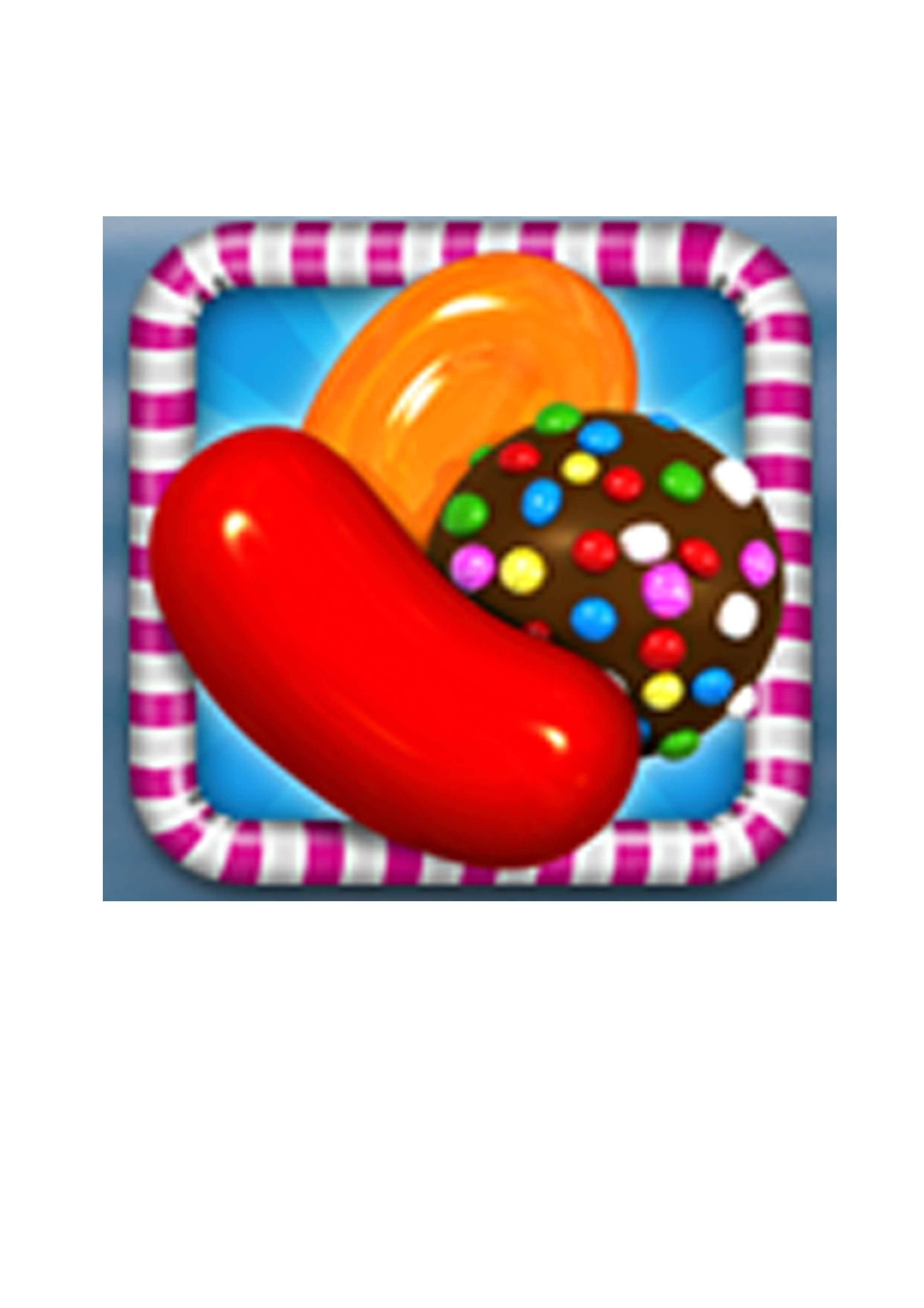 Candy Crush Saga Cake