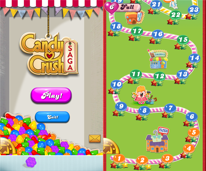 Candy Crush Saga Windows Phone