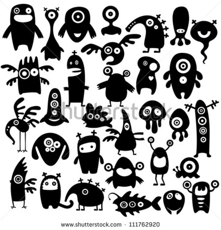 Cartoon Monster Bodies