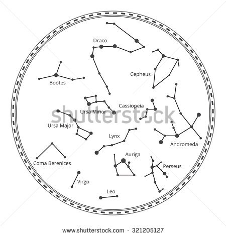 Cepheus Constellation Clip Art