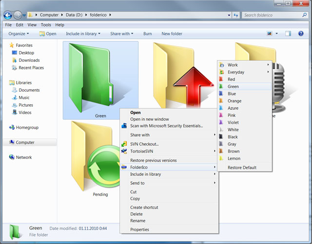 Change Windows Folder Icons