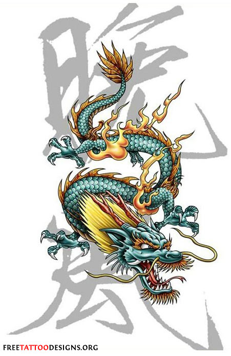 Chinese Dragon Tattoo Designs