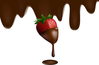 Chocolate Covered Strawberry Vector