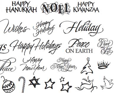 Christmas Happy Holidays Fonts