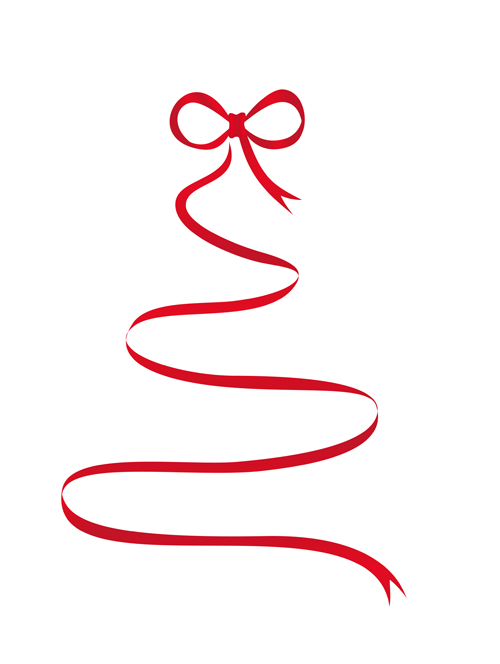 Christmas Ribbon Clip Art