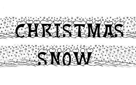 Christmas Snow Free Downloads Fonts