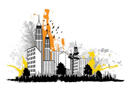 City Clip Art Vector