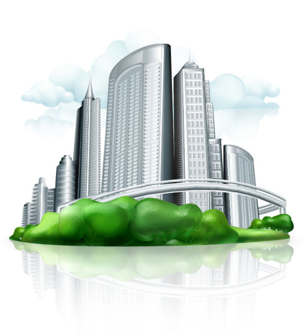 Commercial Building Vector Icon Commercial Building Vector Icon