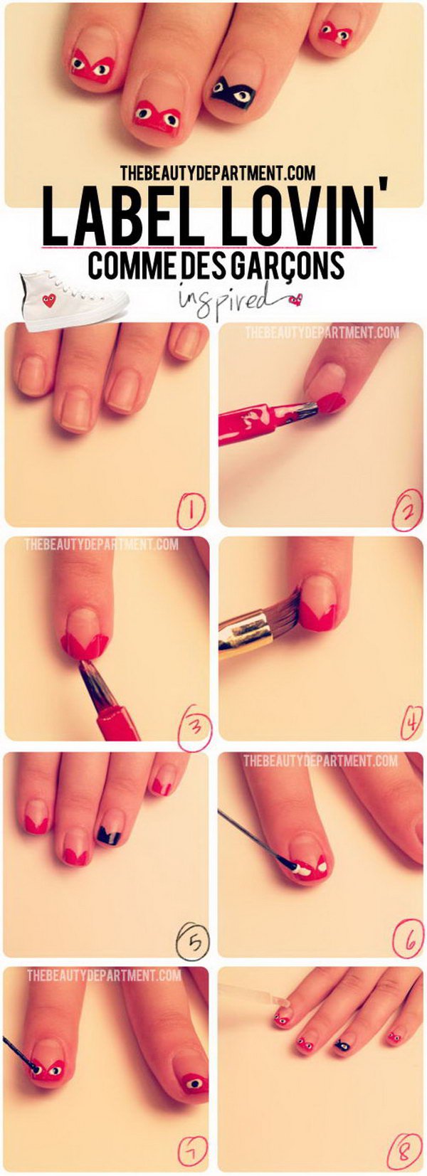Commes De Garcons Nails Commes De Garcons Nails