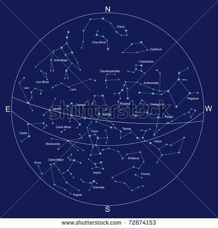 Constellation Sky Map