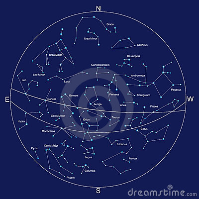 Constellation Sky Map
