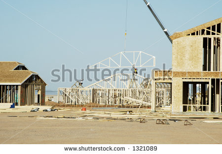 Crane Lifting Roof Truss Crane Lifting Roof Truss