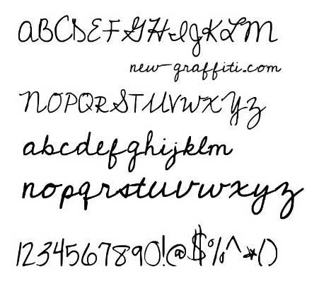 9 Fun Cursive Fonts Images