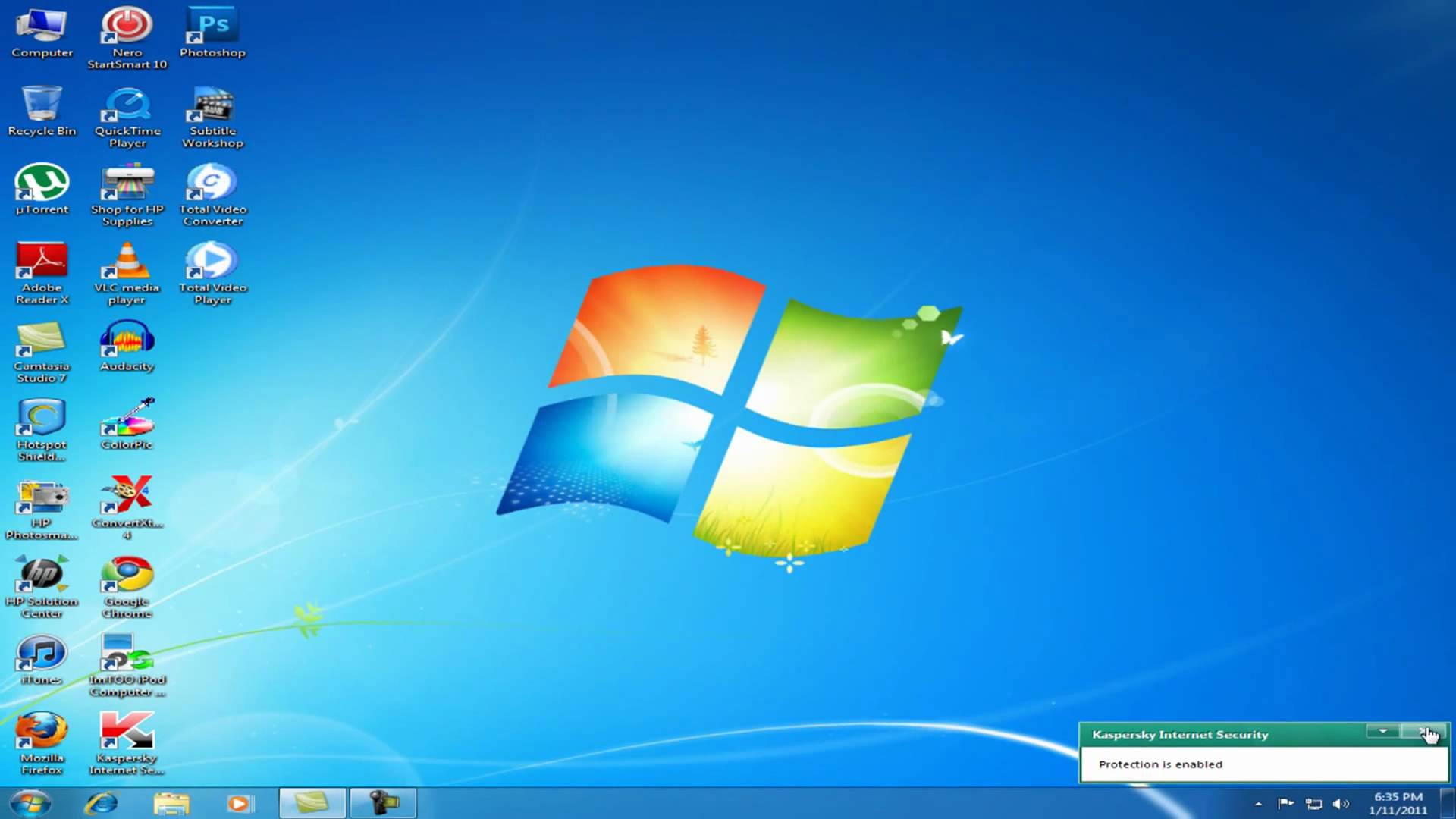 Desktop Computer Icon Windows 7