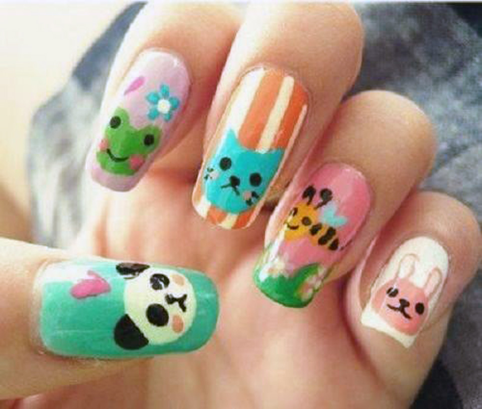 Easy Animal Nail Designs