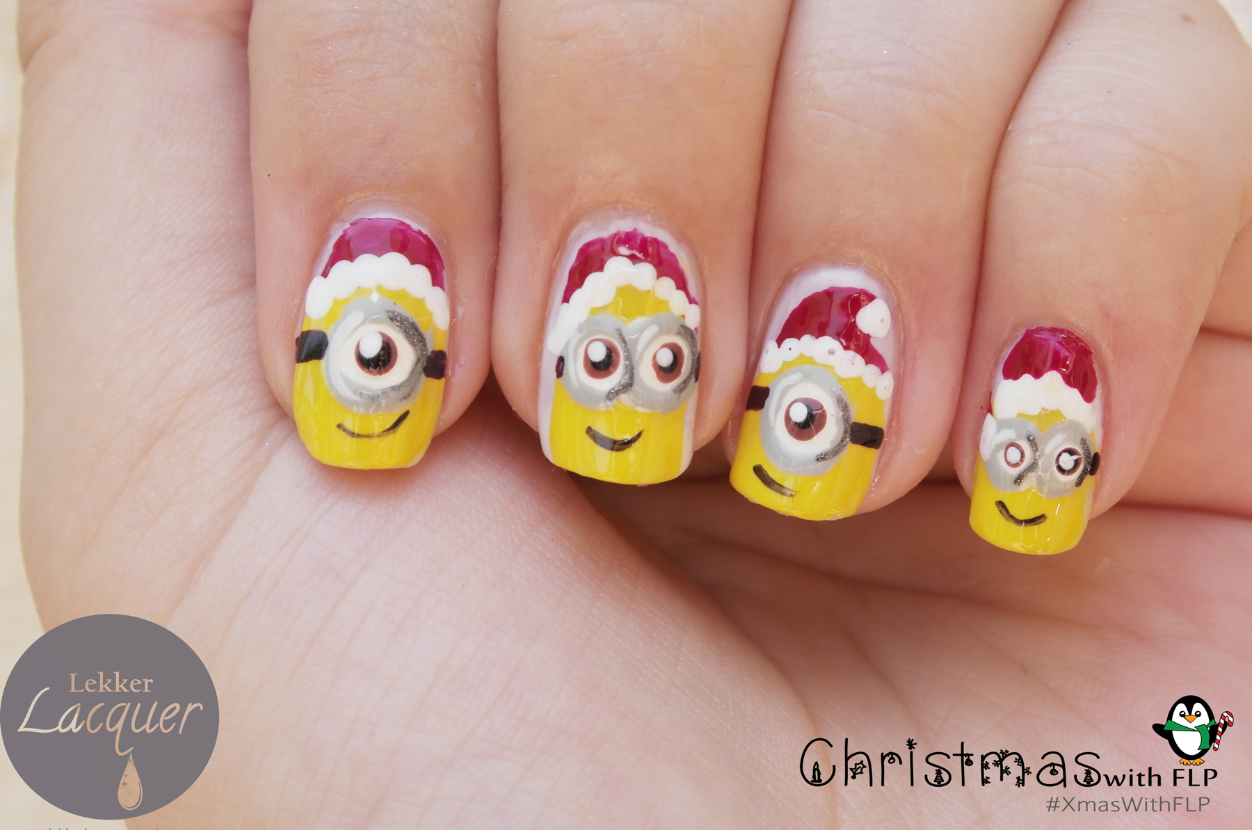 Easy Christmas Nail Art