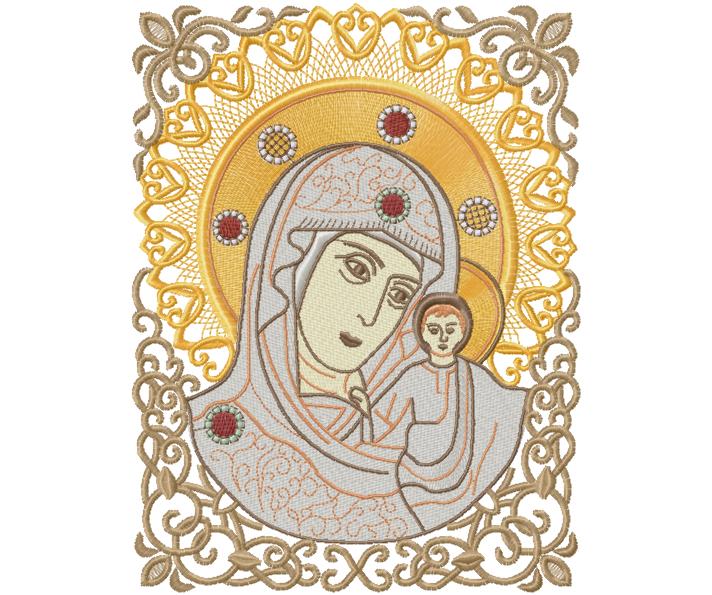 Embroidery Designs Orthodox Icon