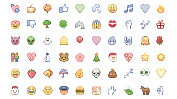 Facebook Emoticon Symbols List Facebook Emoticon Symbols List