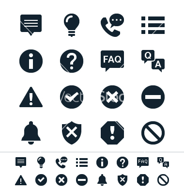 Facebook Notification Icon Vector