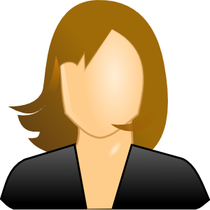 Female User Icon Clip Art