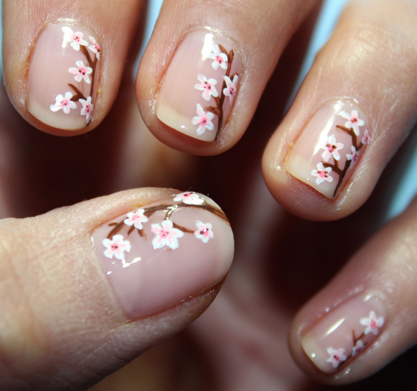 Flower Nail Art Tutorial