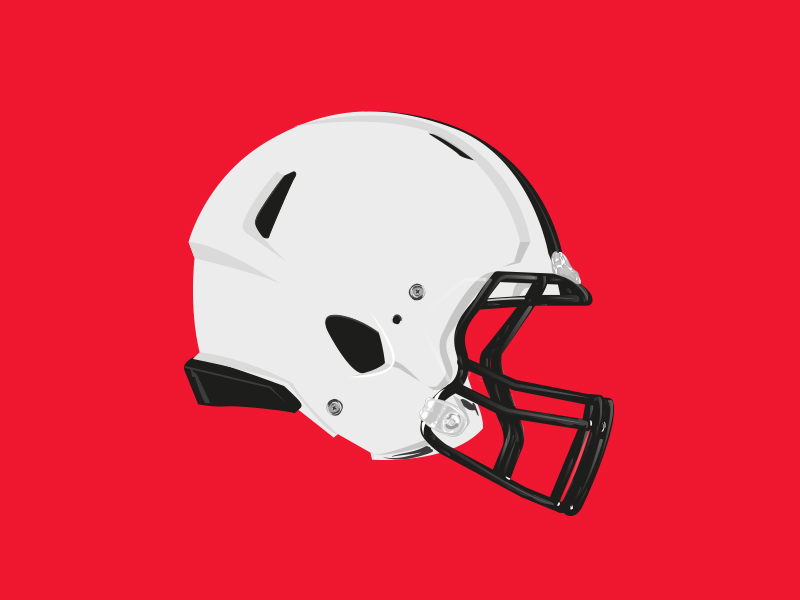 Football Helmet Vector