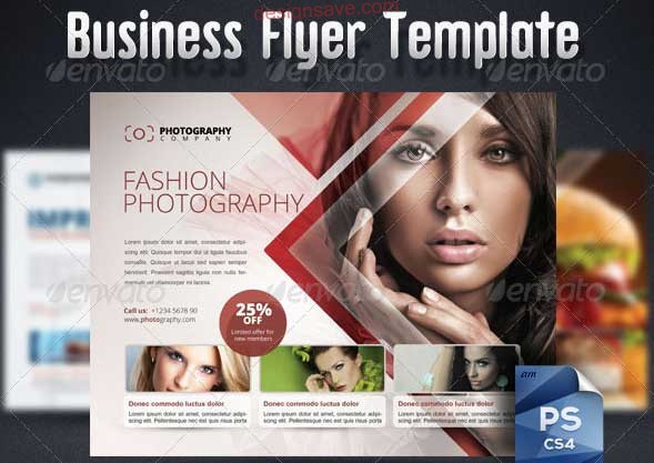 Free Business Flyer PSD Template