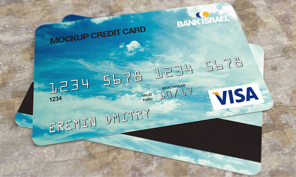 12 Discover Credit Card PSD Images