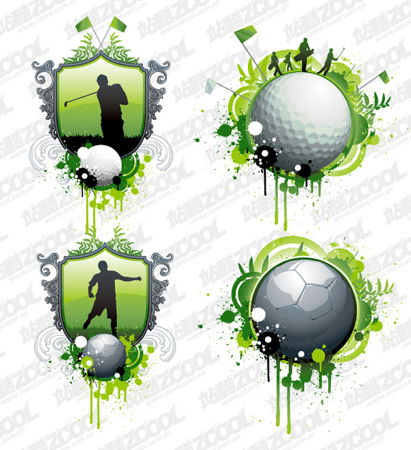 Free Golf Vector Graphics