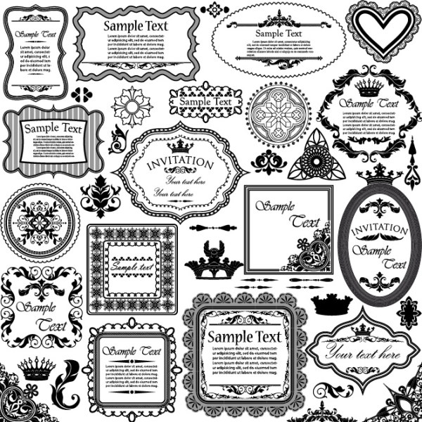Free Lace Vector Pattern Downloads