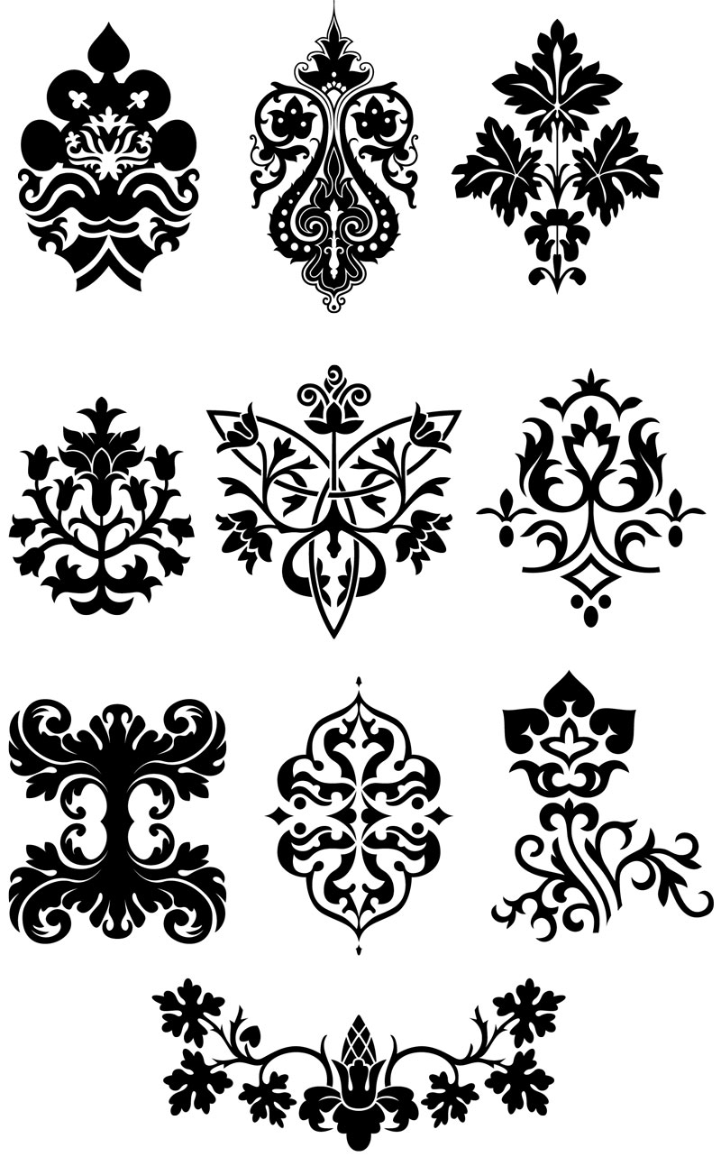 Free Ornate Vector Design Element Free Ornate Vector Design Element