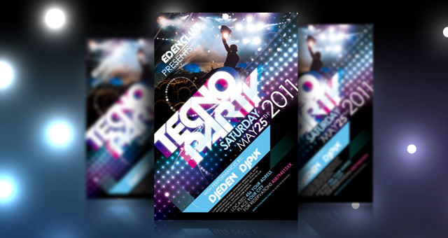 Free Psd Party Flyer Template