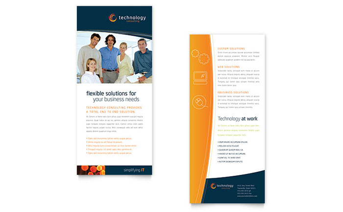 Free Rack Card Templates Microsoft Word