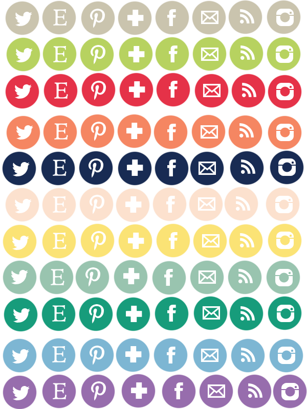 Free Social Media Icon Sets