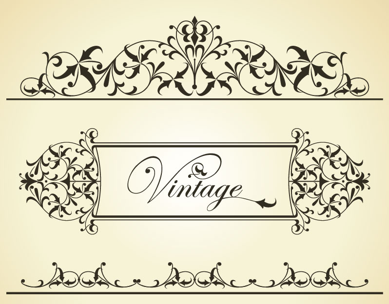 18 Free Vintage Border Designs Images