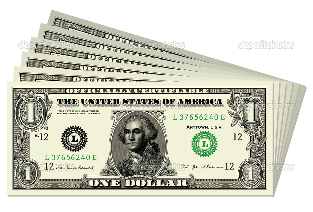 Free Vector Dollar Bill