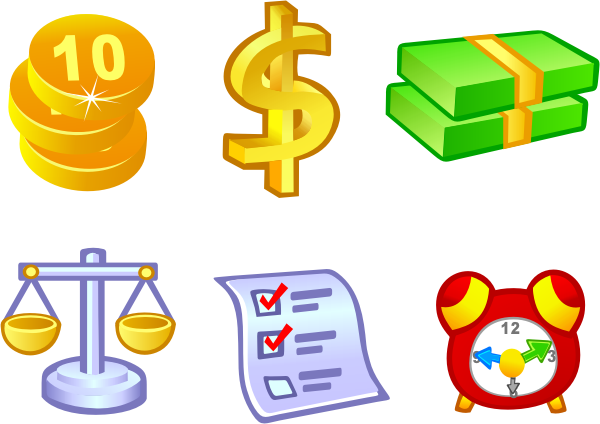 Free Vector Money Icons