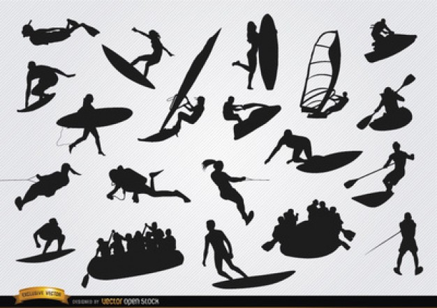 Free Vector Sport Silhouettes