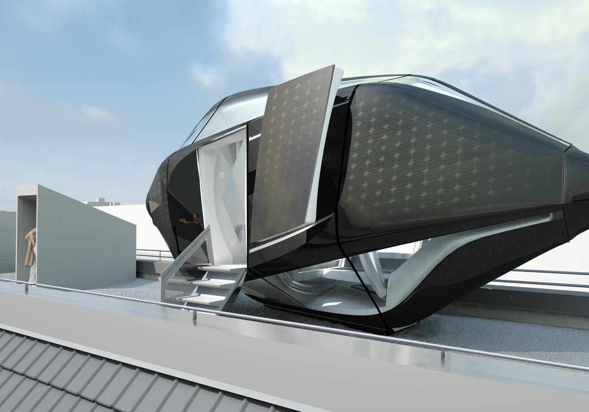 Future Living Roof Home Design
