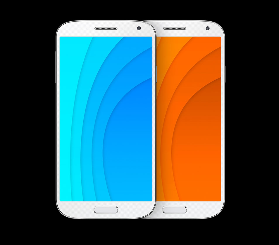 Galaxy S4 PSD Templates