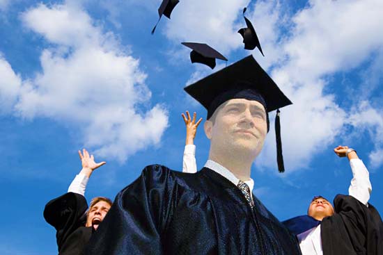 Graduation Photoshop Frames Template